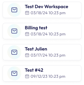 Email testing